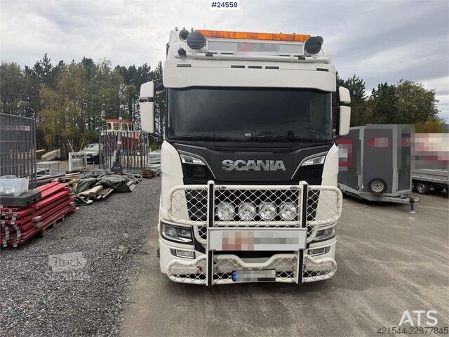 Автокран Scania R650 6x4 Crane truck – 23 tm HMF crane