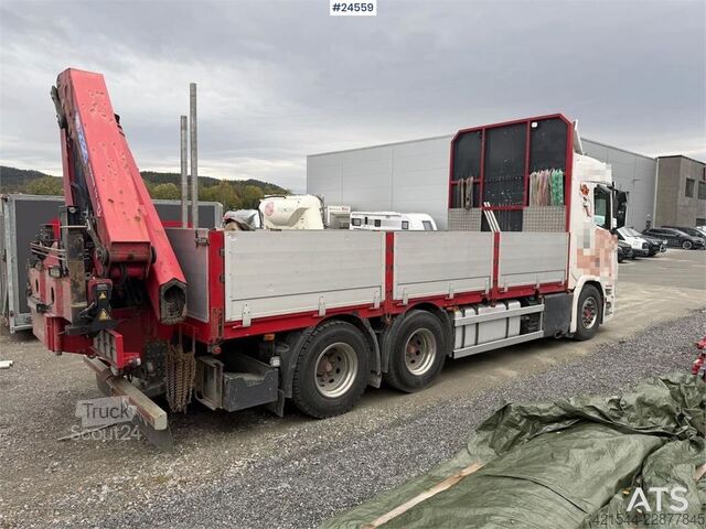 Автокран Scania R650 6x4 Crane truck – 23 tm HMF crane