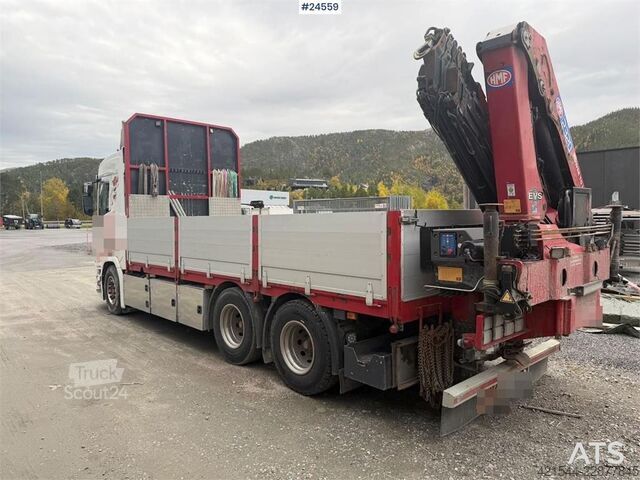 Автокран Scania R650 6x4 Crane truck – 23 tm HMF crane
