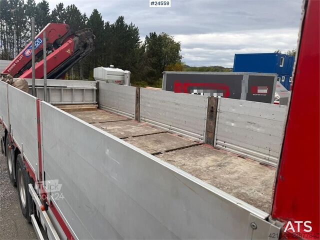 Автокран Scania R650 6x4 Crane truck – 23 tm HMF crane