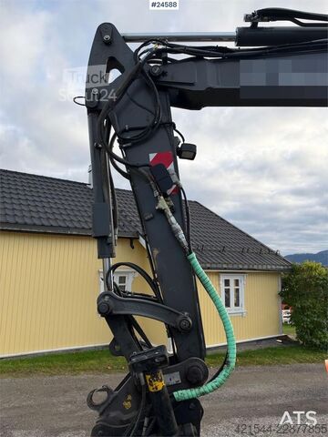 Hjulgrävare Volvo EW60E Wheeled excavator with tiltrotator and 2 buc