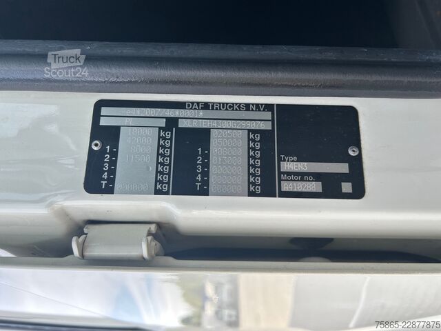 Standard-SZM DAF XF 480 FT SSC / Euro 6 D / 463 dkm / 2 Tanks / ...