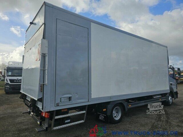 Furgone chiuso Mercedes-Benz Atego 818 Lang LBW MBB 1.000kg Seitentür rechts