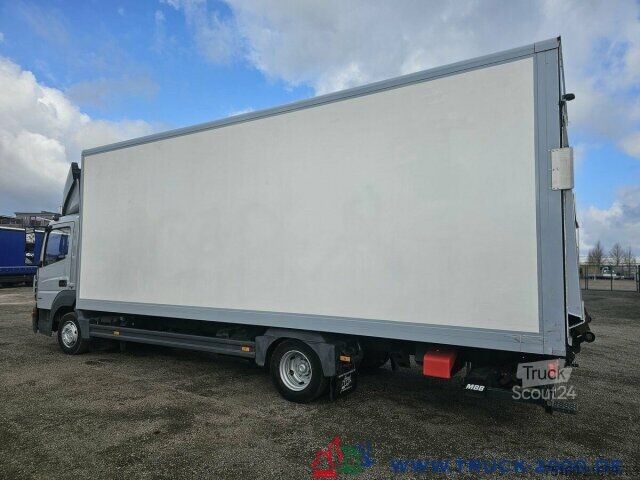 Furgone chiuso Mercedes-Benz Atego 818 Lang LBW MBB 1.000kg Seitentür rechts