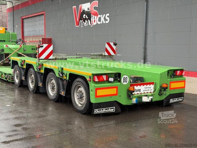 Semirremolque de plataforma baja GOLDHOFER STZ-VP 6 (245) A (2+4)  Tiefbettauflieger