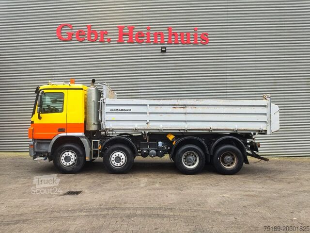 3-sided tipper Mercedes-Benz Actros 4141 8x4 Meiller 3 Seitenkipper