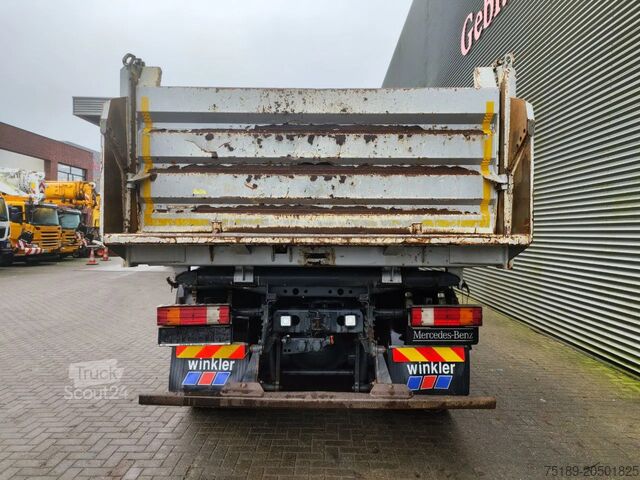 3-sided tipper Mercedes-Benz Actros 4141 8x4 Meiller 3 Seitenkipper