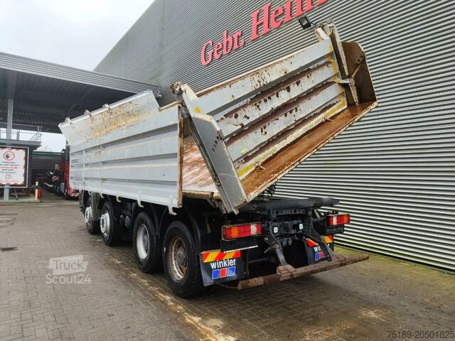 3-sided tipper Mercedes-Benz Actros 4141 8x4 Meiller 3 Seitenkipper