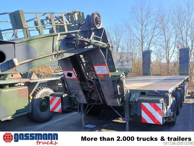 Remorque surbaissée Kässbohrer SLT 56 t, Elefant (Franziska) EX BW