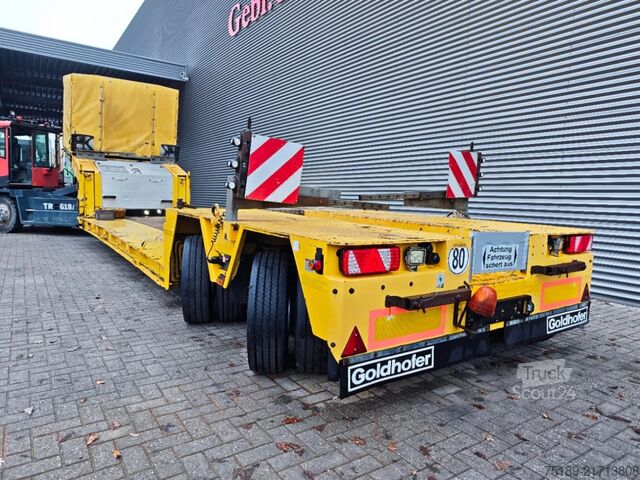 Chargeur bas Goldhofer MPA-V 2-34/80A 5.4 Meter Extandable New TUV!