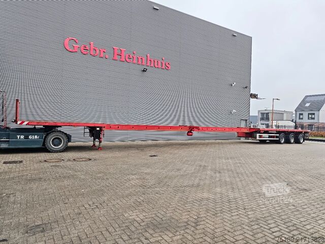 Plattform trailer Nooteboom OVB-48-03V 15.4 Meter Extandable Powersteering ...