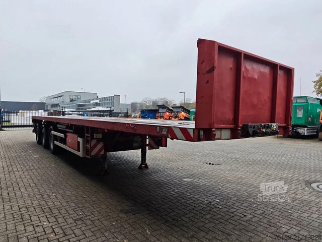 Plattform trailer Nooteboom OVB-48-03V 15.4 Meter Extandable Powersteering ...
