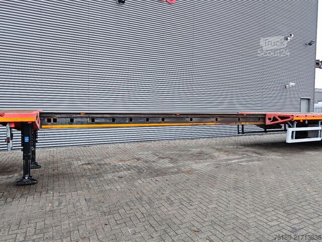 Plattformanhänger Faymonville F-S43-1BGS 7.5 Meter Extandable Powersteering!