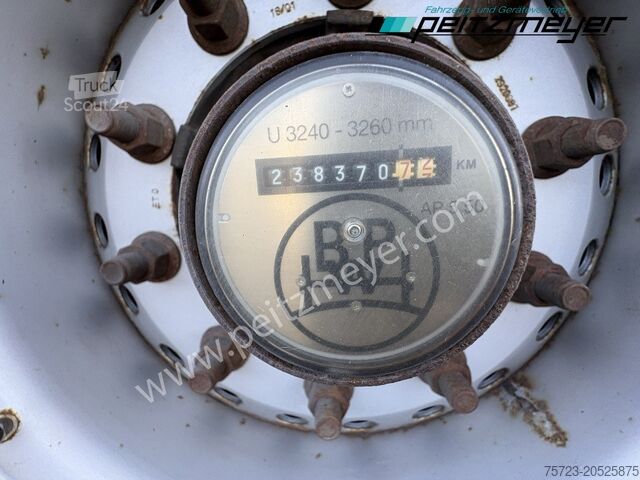 Open semitrailer with tarp Krone SD Schiebeplane, Trommelbremse