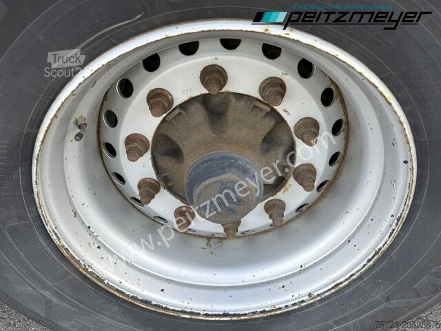 Auflieger mit Pritsche & Plane Krone SD Schiebeplane, Trommelbremse