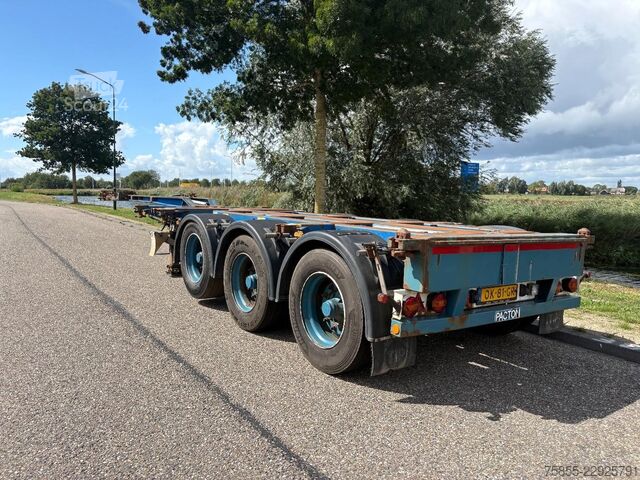 Trasporto di container Pacton T3-010 Multi Chassis / BPW Axles / Liftaxle / N...