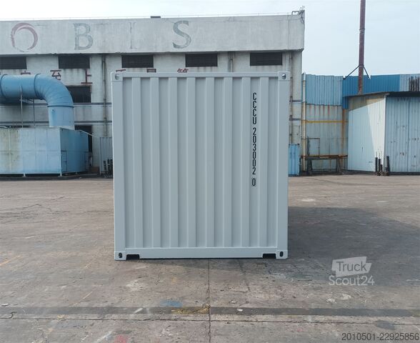  20 Fuß Seecontainer RAL7035 Container Kontener Kontainer Shipping Box Self