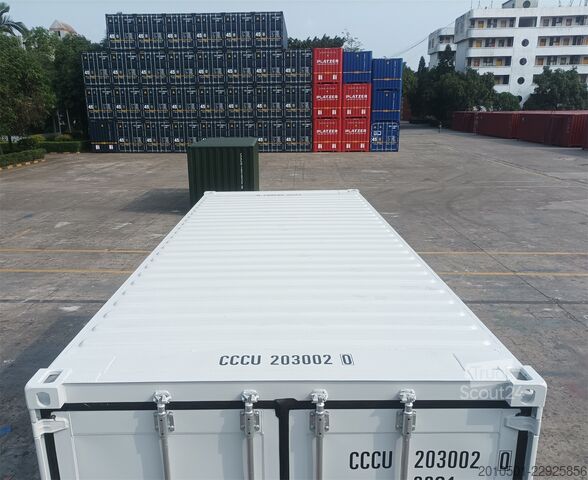  20 Fuß Seecontainer RAL7035 Container Kontener Kontainer Shipping Box Self