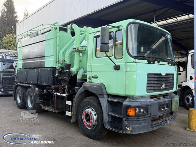 Sugebil MAN 33.364 6x4 Big axles, Steel springs, Manuel, St...