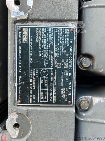 Мобільний екскаватор LIEBHERR A 900 C ZW Litronic / 19.393 h / 2011