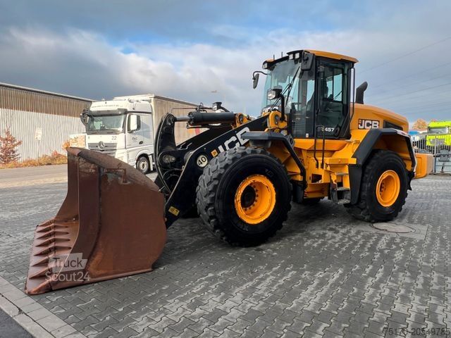 Chargeuse sur pneus JCB 457 ZX T4F / 3.246 h / 2016 / Waage mit Drucker