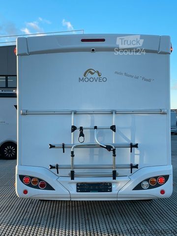 Half-integraal camper MOOVEO TEI 70 DH Raumwunder mit Face2Face und Heckbad