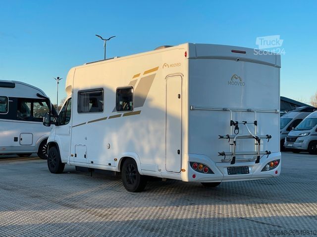 Autocaravana semi-integrada MOOVEO TEI 70 DH Raumwunder mit Face2Face und Heckbad