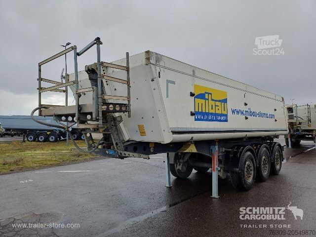 Semi-remorque benne Schmitz Cargobull Kipper Alukastenmulde 24m³