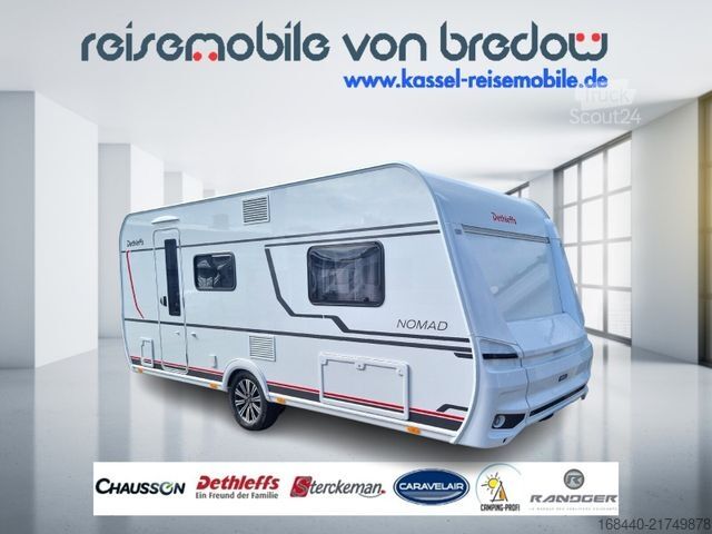 Rulotă DETHLEFFS Nomad 490 EST Einzelbetten mit Heckbad