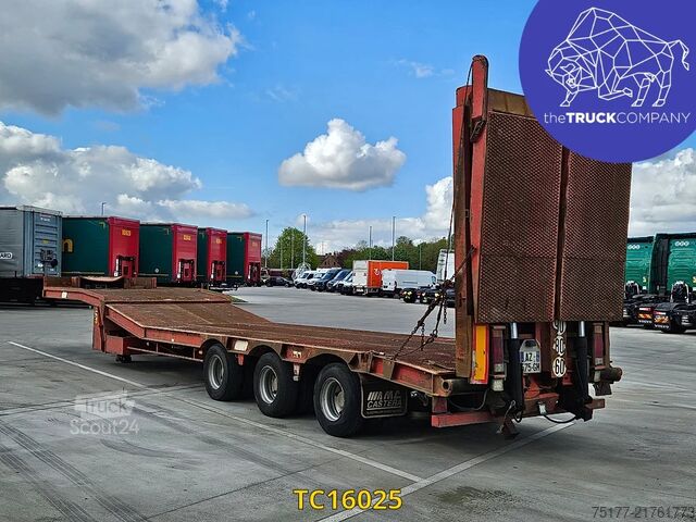 Semi-remorque surbaissée castera 