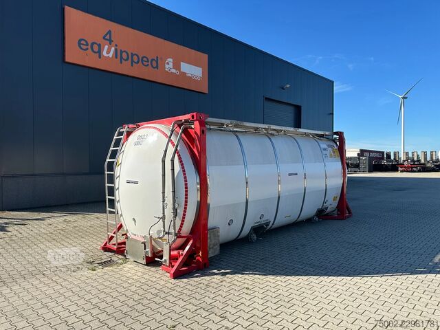 Conteneur-citerne Van Hool 20FT SWAP BODY / 30.600L / 3 comp (7.500L + 15...