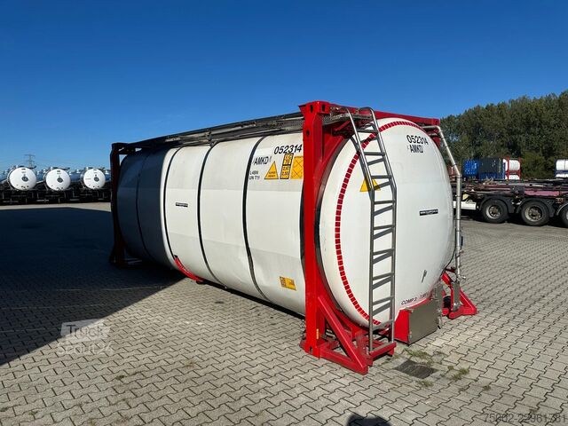 Conteneur-citerne Van Hool 20FT SWAP BODY / 30.600L / 3 comp (7.500L + 15...