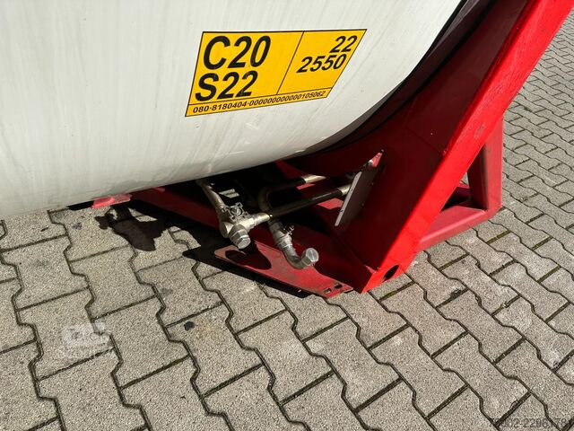 Conteneur-citerne Van Hool 20FT SWAP BODY / 30.600L / 3 comp (7.500L + 15...