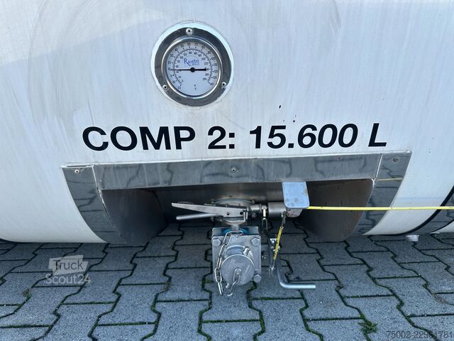 Conteneur-citerne Van Hool 20FT SWAP BODY / 30.600L / 3 comp (7.500L + 15...