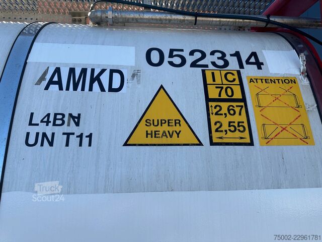 Conteneur-citerne Van Hool 20FT SWAP BODY / 30.600L / 3 comp (7.500L + 15...