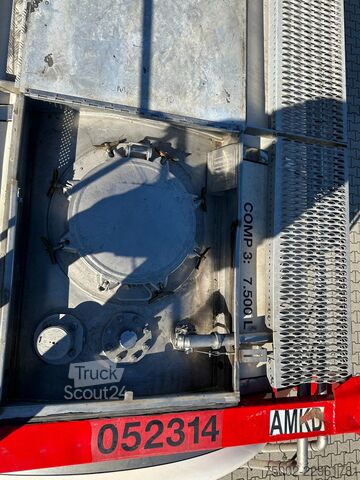 Säiliökontti Van Hool 20FT SWAP BODY / 30.600L / 3 comp (7.500L + 15...