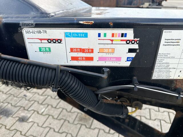 Konttikuljetukset D-TEC FLEXITRAILER TRACTION / ADR / SAF + discbrakes ...
