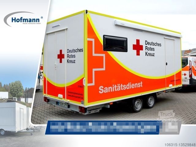 Hofmann Sanitätswagen/Mannschaftswagen 500x200x230cm
