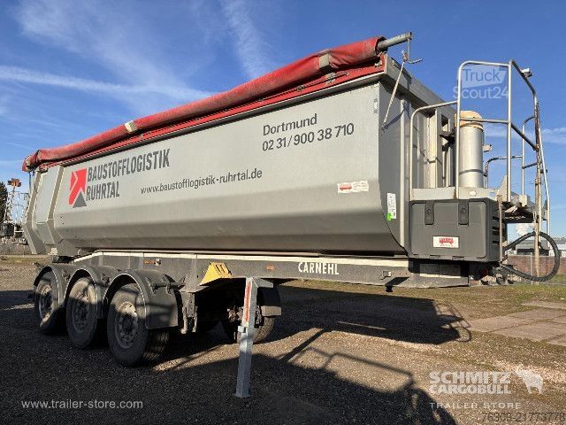 Pašizgāzēja puspiekabe Carnehl Kipper Alukastenmulde 24m³