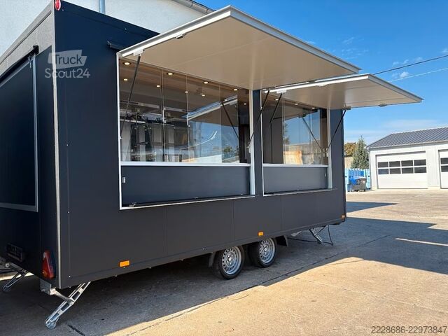 ρυμουλκούμενο πώλησης Dönerwagen, Pizzawagen, Verkaufsanhänger FINANZIERUNG, LEASING MÖGLICH