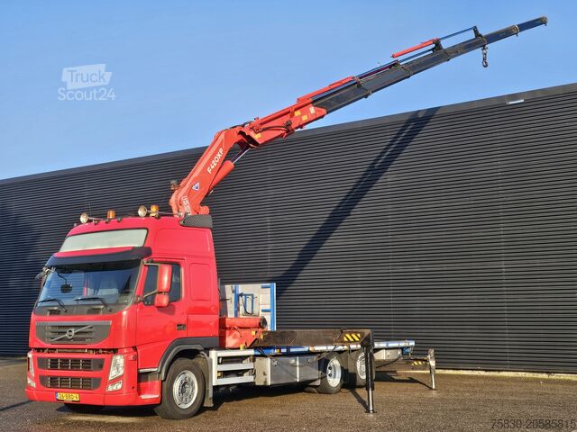 Camion-grue Volvo FM 410 6x2 / FASSI 42 t/m CRANE / KRAN