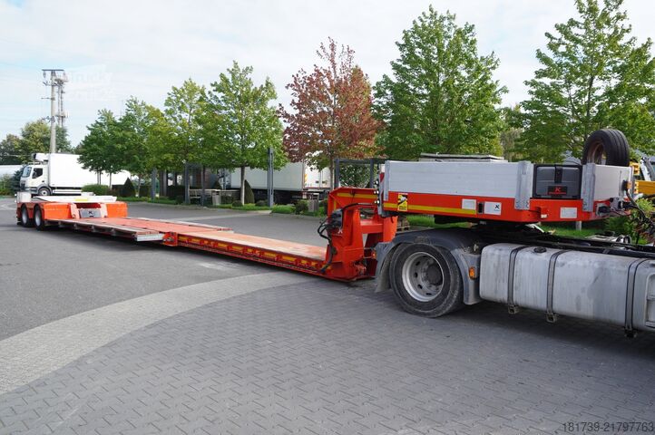 ниска платформа Kässbohrer LB2 TIEF-BETT low loader semi-trailer /