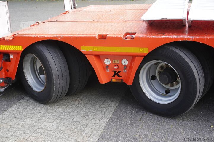 ниска платформа Kässbohrer LB2 TIEF-BETT low loader semi-trailer /