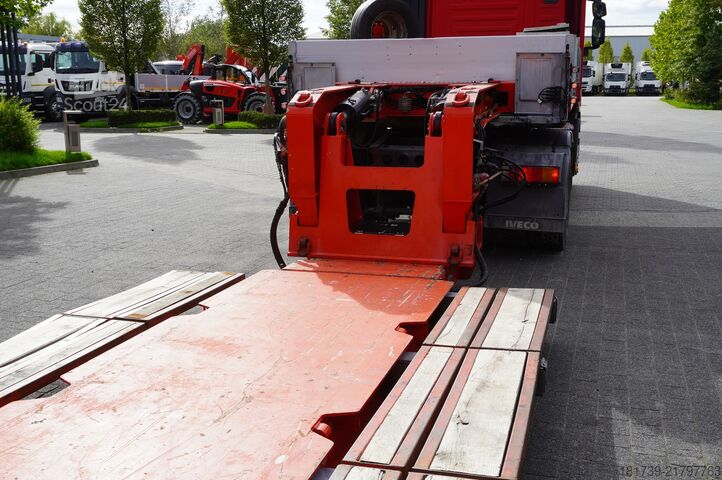 ниска платформа Kässbohrer LB2 TIEF-BETT low loader semi-trailer /