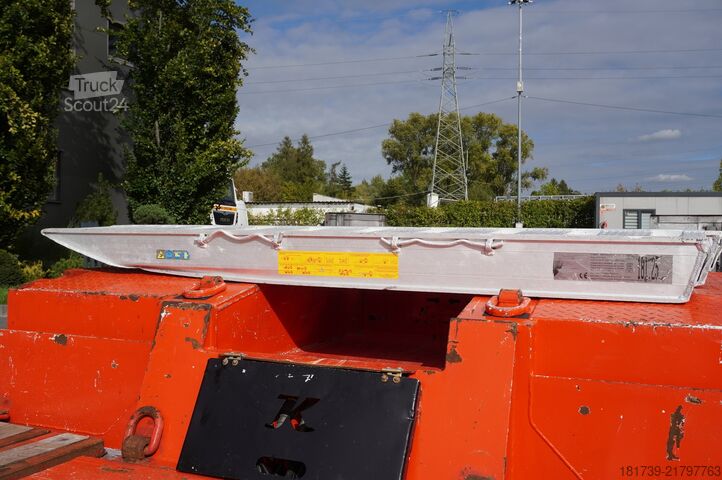 ниска платформа Kässbohrer LB2 TIEF-BETT low loader semi-trailer /