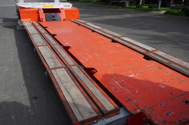 ниска платформа Kässbohrer LB2 TIEF-BETT low loader semi-trailer /