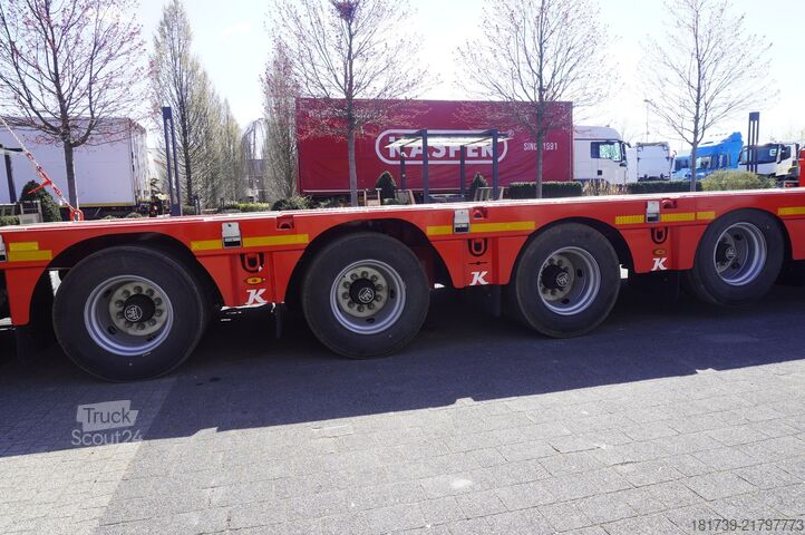 Mélyágyas félpótkocsi Kässbohrer LB3E low-bed semi-trailer / 2025/ 4 axl