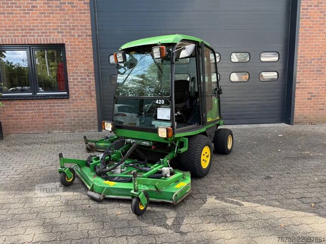 John Deere 1515 Series 2 καταστρώματα, κυκλικός χορτοκοπτικός, κλιματισμός, 4x4 John Deere 1515 Series 2 decks cyclo maaier Airco 4X4