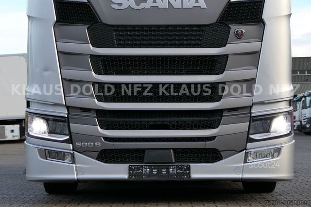 Volume tractor unit SCANIA S 500 Highline Retarder 2-Tanks Vollluft Euro 6