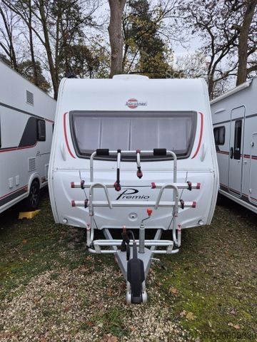 Caravan BÜRSTNER Premio Life 480 TL Markise, Fahrradträger